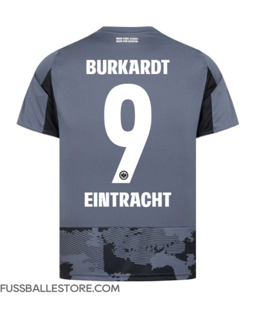 Günstige Eintracht Frankfurt Jonathan Burkardt #9 3rd trikot 2025-26 Kurzarm Günstige Eintracht Frankfurt Jonathan Burkardt #9 3rd trikot 2025-26 Kurzarm